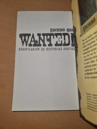 Wanted! recopilación de historias cortas One Piece