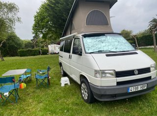 Furgoneta camper vivienda volkswagen trasporter