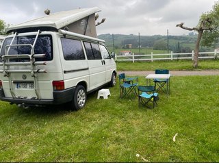 Furgoneta camper vivienda volkswagen trasporter