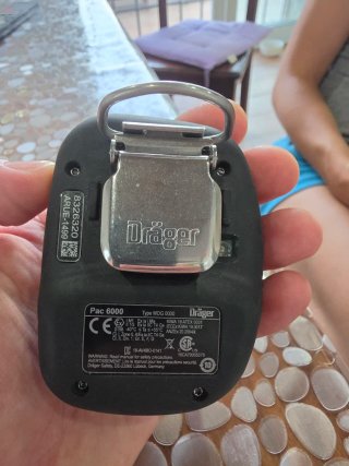 Detector monogas Drãger para H2S