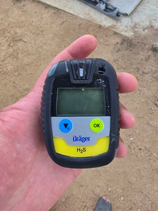 Detector monogas Drãger para H2S