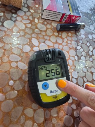 Detector monogas Drãger para H2S