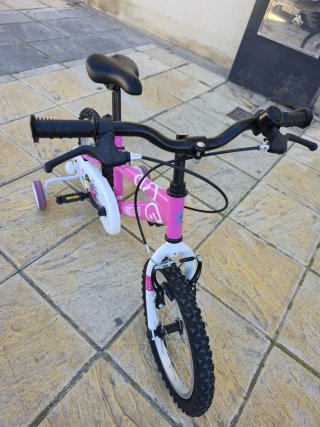 Bicicleta infantil rosa DENBIKE