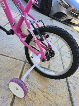 Bicicleta infantil rosa DENBIKE