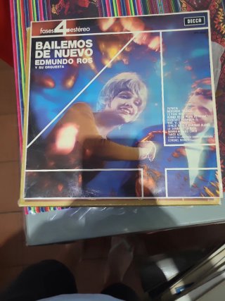 Vinilo Bailemos de Nuevo Edmundo Ros