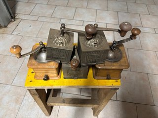 Macinini da caffè vintage