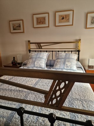 Cama Antigua Forja S.XIX Restaurada