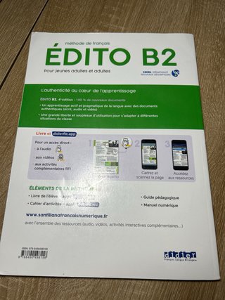 Edito B2 Livre de l'élève