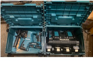 Taladro Makita con Cargador y Caja