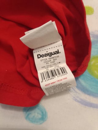 Camiseta Super Mario manga larga roja