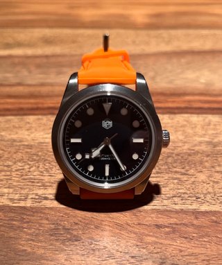 Reloj San Martin Automático 100m Naranja
