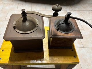 Macinini da caffè d'epoca