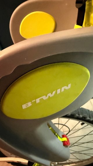 Silla bebé para bicicleta