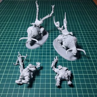 2 Mournfang Pack Ogor Mawtribes Warhammer AoS