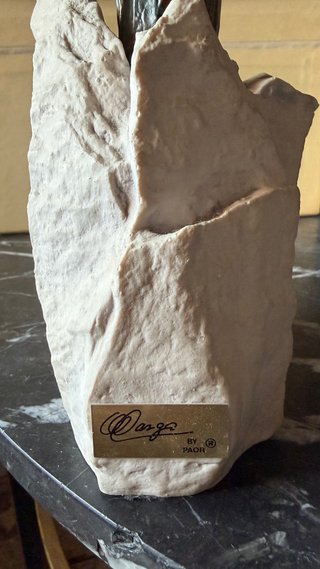Escultura Bronce Paor Marga Hombre y Mujer