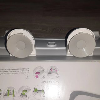 Barrera para bañera BabyDam gris.