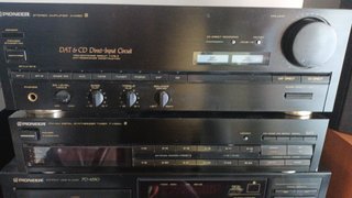Amplificador y Radio Pioneer AX-A450