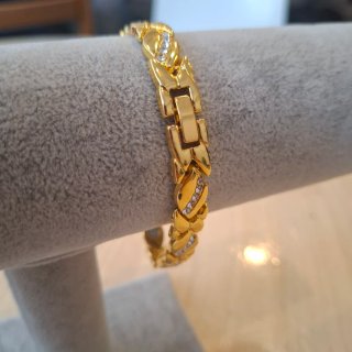 Pulsera Acero Inoxidable Dorada