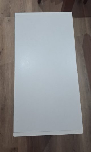 Estantería blanca 2 baldas
