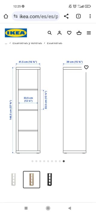 Estantería Ikea Kallax