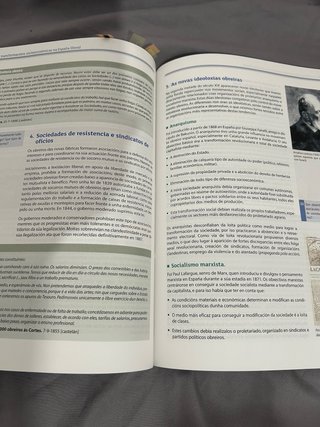 Historia de España segundo curso de Bacharelato