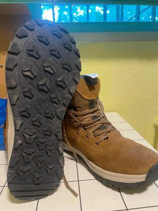 Botas Nieve Piel Impermeable Niño Quechua SH500