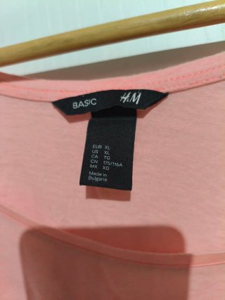Vestido de verano H&M coral XL