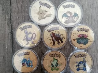 Monedas Pokemon Coleccionables