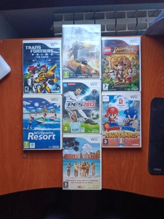 Lote de Juegos de Wii Nuevos