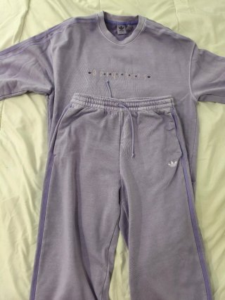 Conjunto Adidas Morado