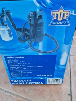 Pistola Pintura Eléctrica Craft