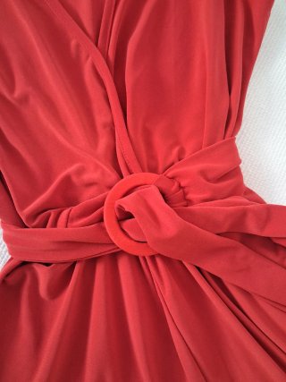 Top Adolfo Domínguez Rojo Tirantes XS