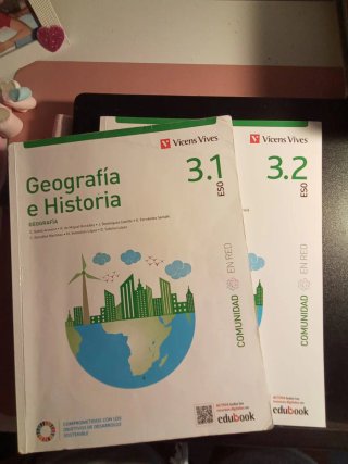 Libro geografía e historia 3 ESO