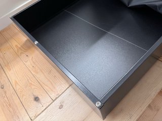 Cajón de cama VARDÖ IKEA negro