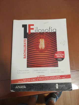 Filosofía 1 bachillerato