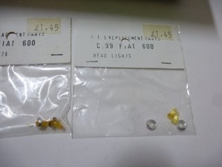 Seat 600 FAROS Y ANTINIEBLAS REPRO Scalextric