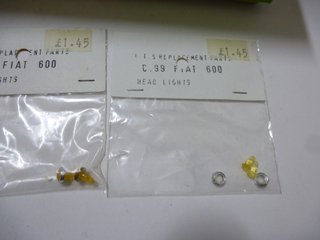 Seat 600 FAROS Y ANTINIEBLAS REPRO Scalextric