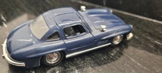 Maqueta Mercedes-Benz 300 SL Azul 1:43