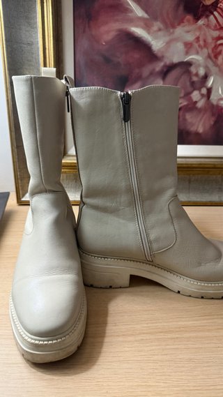 Botines de piel