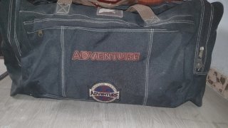 Bolsa de viaje Adventure Negra