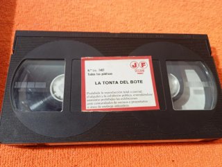 VHS La Tonta del Bote (Lina Morgan)