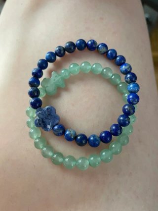 1 Pulsera oso Tous de Piedra Natural Verde