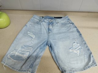 Pantalones cortos rotos T.30 adulto. Varios modelo