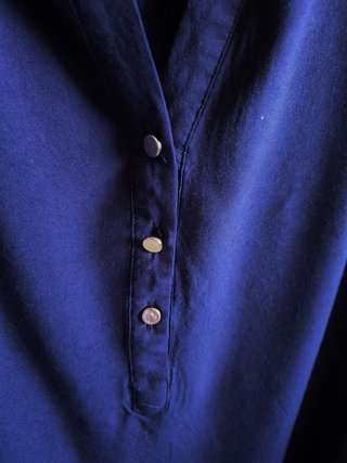 Camisa azul Lola Ruiz mujer