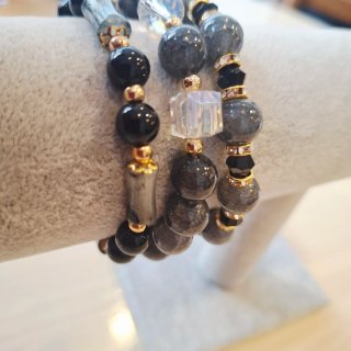 Juego 3 Pulseras Dama Tortuga Estrella Pez