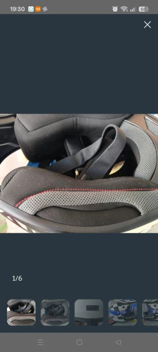 Casco de Cross 100% con Gafas