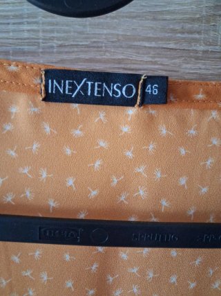Blusa naranja INDITEXO talla XXL