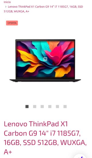 Lenovo ThinkPad X1 Carbon G9 14 i7
