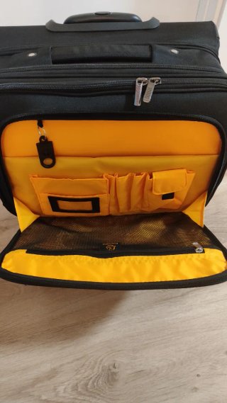 Maletín Exacompta Negro Viaje