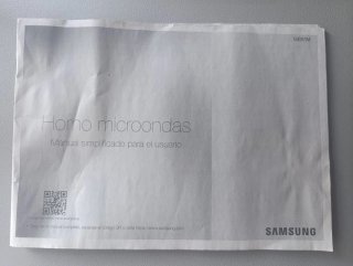 Microondas Samsung Acero Inox con Grill